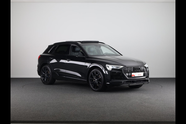 Audi e-tron e-tron 55 quattro advanced 95 kWh 408pk | Panoramadak | Adaptieve cruise controle | B&O soundsystem | Lederen bekleding