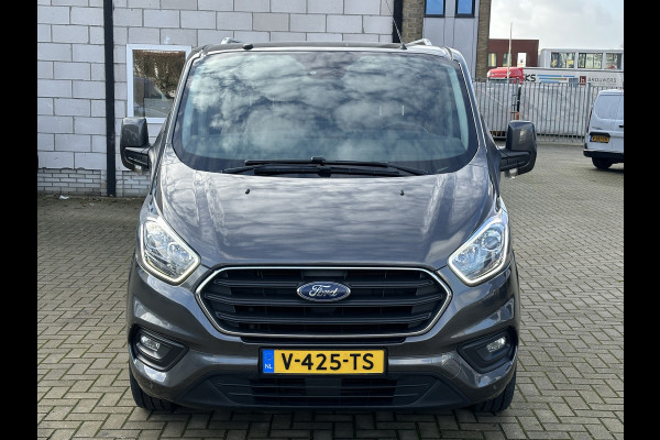 Ford Transit Custom 320 2.0 TDCI 170PK Euro6 L2H1 Limited DC 5persoons Cruise control/trekhaak/achteruitrijcamera