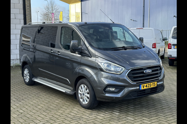 Ford Transit Custom 320 2.0 TDCI 170PK Euro6 L2H1 Limited DC 5persoons Cruise control/trekhaak/achteruitrijcamera