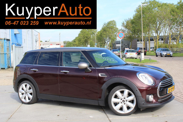 MINI Clubman 1.5 Cooper Chili Serious Business AUTOMAAT NAP CAMERA KEYLESS NAVI CLIMA DEALER ONDERHOUDEN