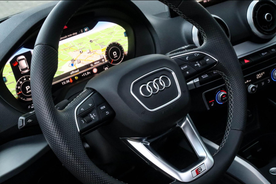 Audi Q2 1.5 35 TFSI Sport Pro Line S S-line 150pk S-Tronic Dealer|Panoramadak|Virtual Cockpit|LED Matrix|3D Knippers|B&O|Camera|19