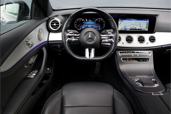 Mercedes-Benz E-Klasse 300 de Premium+ AMG Line Aut9 | Panoramadak | Memory | Burmester | Trekhaak | Keyless Go | Surround Camera | Leder | Dodehoekassistent | Cruise Control | Sfeerverlichting |