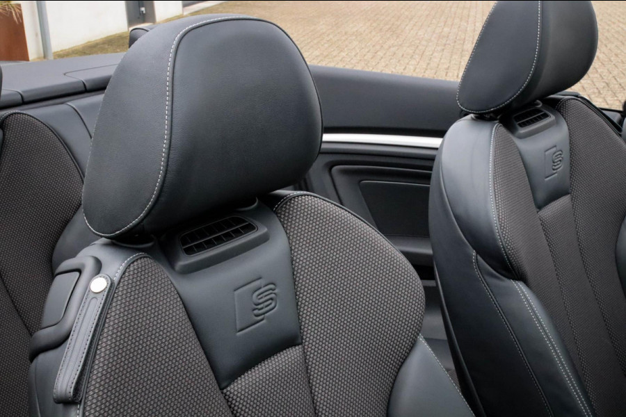 Audi A3 Cabriolet Facelift 1.4 TFSI Sport Pro Line S Line S-Tronic Automaat 1e|DLR|Virtual Cockpit|LED Matrix|Leder|ACC|CarPlay|19