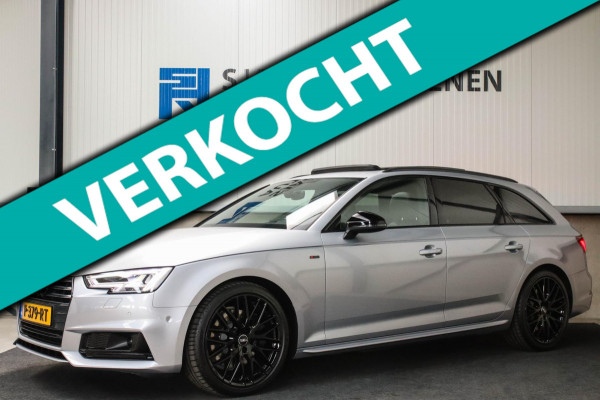 Audi A4 Avant 45 2.0TFSI S line Black Edition Facelift 252pk S-Tronic! 1e Eig|DLR|Panoramadak|Virtual Cockpit|Leder|LED|ACC|Black