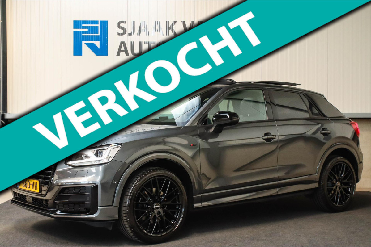 Audi Q2 1.4 TFSI CoD Sport Pro Line S S-line 150pk S-Tronic 1e Eig|DLR|Panoramadak|Virtual Cockpit|LED Matrix|3D Knippers|19|Black