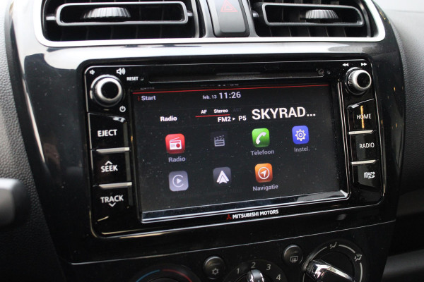 Mitsubishi Space Star 1.0 Active Apple Carplay/Android Auto | Trekhaak | Parkeer sensoren achter | Eclectische ramen voor en achter | Airco