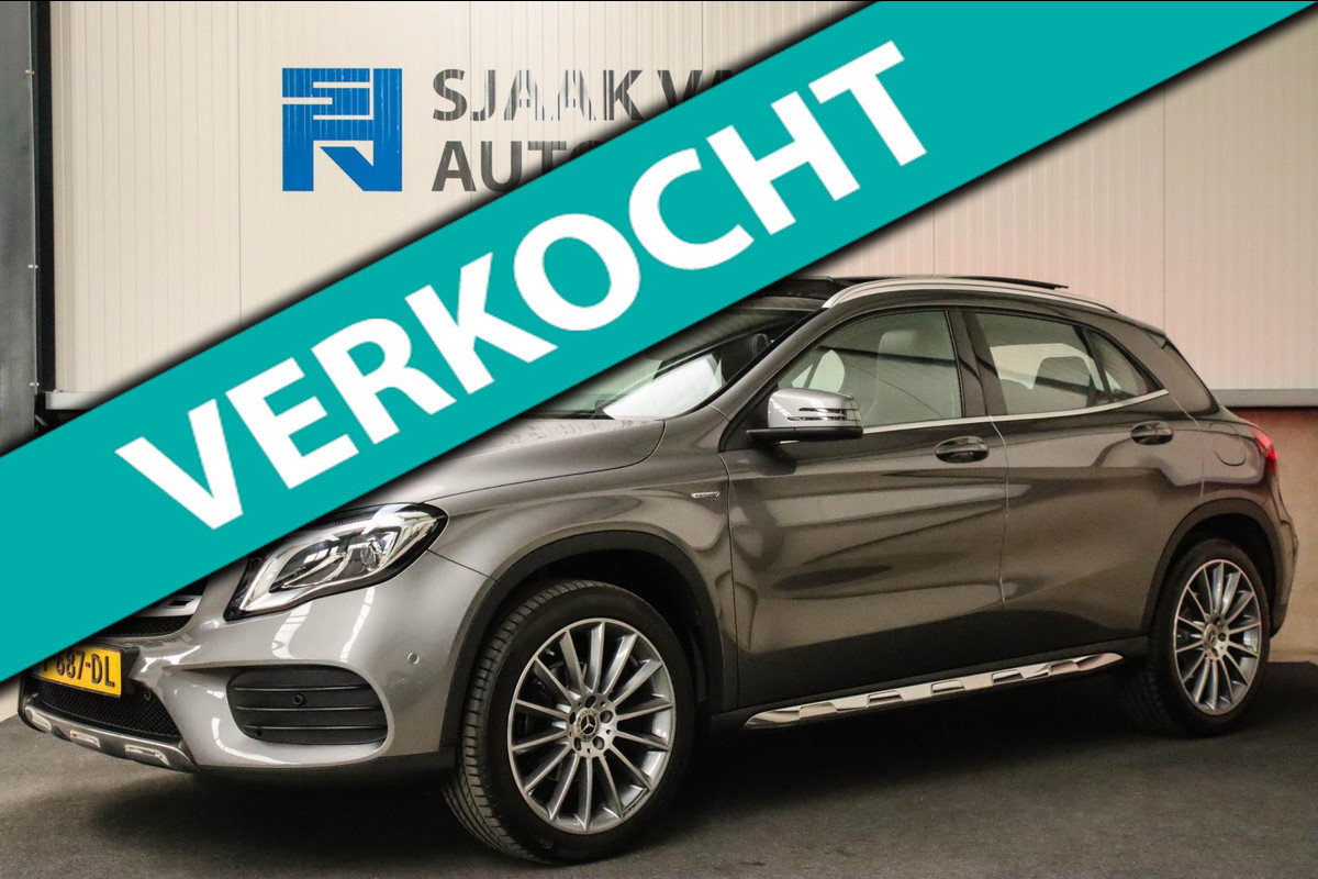 Mercedes-Benz GLA 200 Sport Edition AMG 7G Automaat 156pk! 1e Eig|DLR|Panoramadak|Leder|NAVI|Camera|Stoelverwarming|19inch