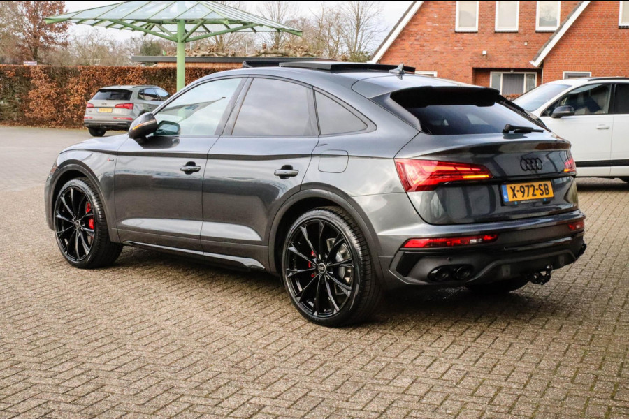 Audi Q5 Sportback 55 TFSIe Quattro Competition S Edition S-Line 367pk Automaat|NIEUW MODEL|Panoramadak|Luchtvering|Virtual Cockpit