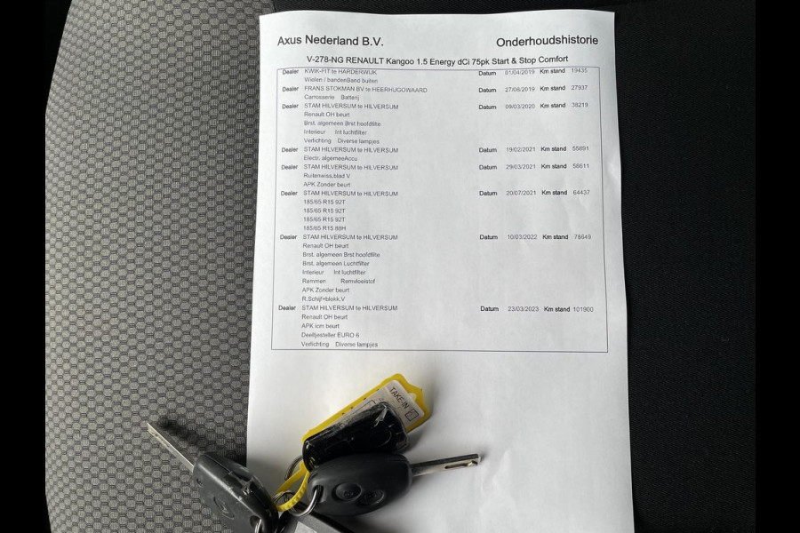 Renault Kangoo 1.5 dCi E6 R-link Lease €152 p/m, Airco, Navi, PDC, Trekhaak, Volledig onderhoudshistorie aanwezig