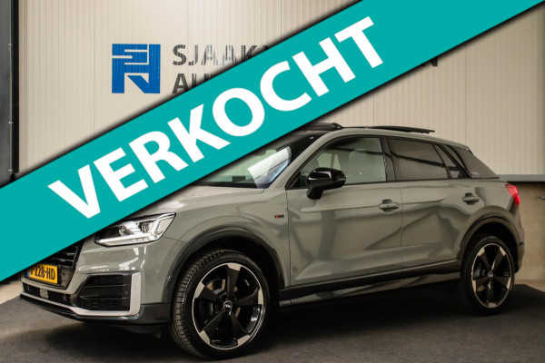 Audi Q2 1.4 TFSI CoD Sport Pro Line S S-line 150pk S-Tronic! 1e Eig|DLR|Panoramadak|LED Matrix|3D Knippers|Camera|B&O|Black|19inch