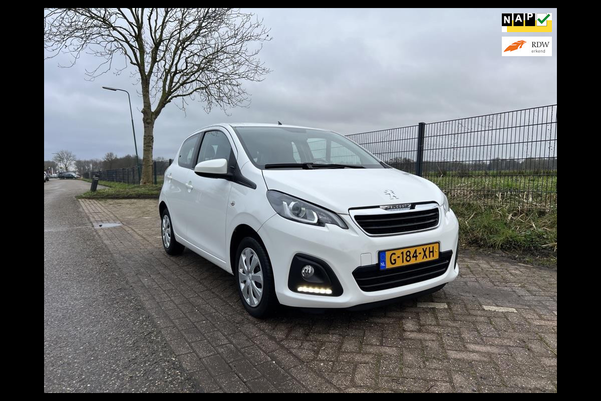 Peugeot 108 1.0 e-VTi Camera, Airconditioning, Apple CarPlay, Navigatie, Bluetooth, 1e eigenaar en Boekjes aanwezig