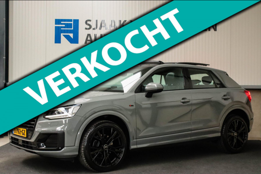 Audi Q2 1.4 TFSI CoD Sport Pro Line S S-line 150pk S-Tronic 1e Eig|DLR|Panoramadak|Virtual Cockpit|LED Matrix|3D Knipper|ACC|Black