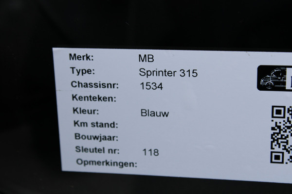 Mercedes-Benz Sprinter 315 CDI L2H1 RWD Airco