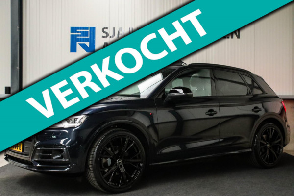 Audi Q5 2.0 TFSI Quattro Pro Line S S-Line 252pk Automaat! 1e|NL|DLR|Luchtvering|Kuipstoelen|Panoramadak|Virtual Cockpit|B&O|Black