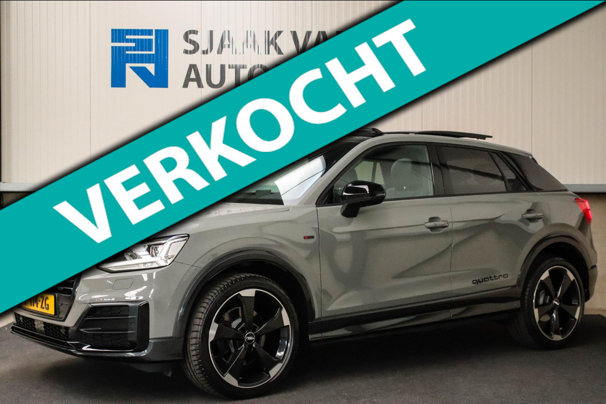 Audi Q2 2.0 TFSI Quattro Sport Pro Line S S-line 190pk S-Tronic! 1e|DLR|Virtual Cockpit|Panoramadak|LED Matrix|Leder|Ambiance|B&O