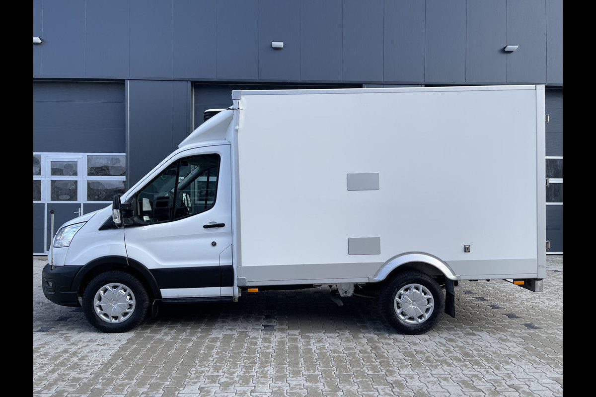 Ford Transit 2.0 TDCI automaat bakwagen met Carrier koeling / 0 graden celsius / smartbox / cruise control / airco / achteruit rijcamera / navigatie !