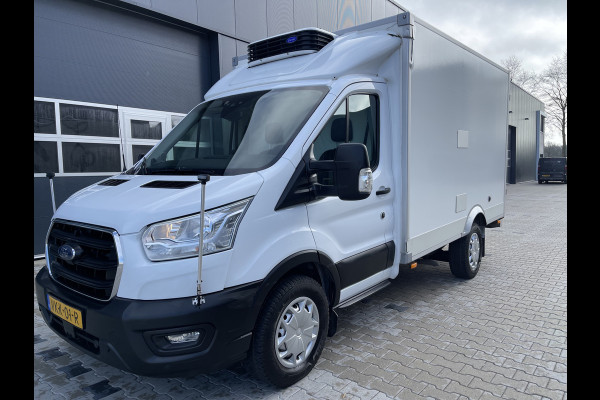 Ford Transit 2.0 TDCI automaat bakwagen met Carrier koeling / 0 graden celsius / smartbox / cruise control / airco / achteruit rijcamera / navigatie !