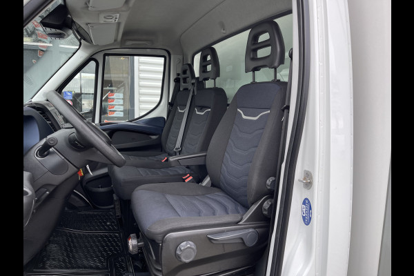 Iveco Daily 35S14H 2.3 automaat / bakwagen met Zepro ( Hiab ) laadklep / rijklaar € 30.950 ex btw / lease vanaf € 554 / cruise en climate control / standkachel / zijdeur / bijrijdersbank !
