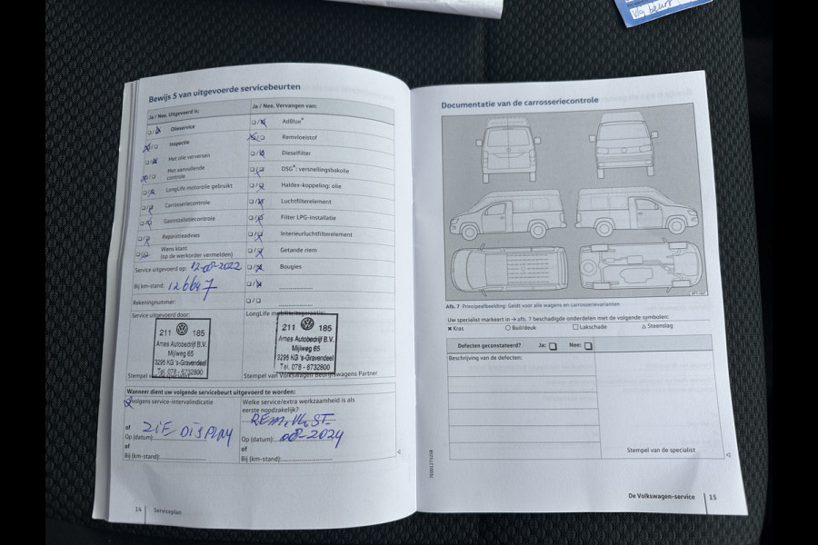 Volkswagen Transporter 2.0 TDI 102PK EURO6 L1H1 Comfortline Cruise control/navigatie systeem/airco