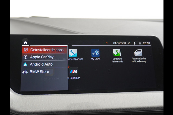 BMW 1-serie 118i T140pk Autom. Sfeerverl Virtual-Cockpit Gr-Navi Apple-Carplay Leder Trekhaak Android PDC-A+Voor LM Mirror-Screen Keyless Wi Executive Edition Sport 7-Bak  Orig.NLse auto !  EURO6