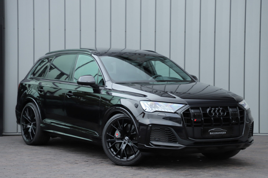 Audi SQ7 4.0 TFSI 507PK Quattro | B&O | 4W-Sturing | Keramische-remmen | Carbon | Lucht-vering | Sfeerverlichting | Matrix-led | Panorama