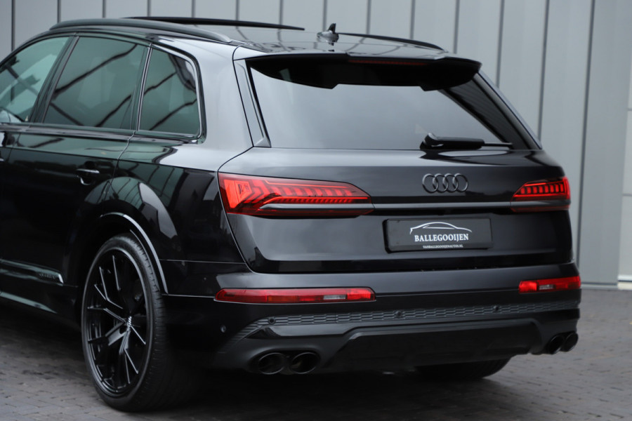 Audi SQ7 4.0 TFSI 507PK Quattro | B&O | 4W-Sturing | Keramische-remmen | Carbon | Lucht-vering | Sfeerverlichting | Matrix-led | Panorama