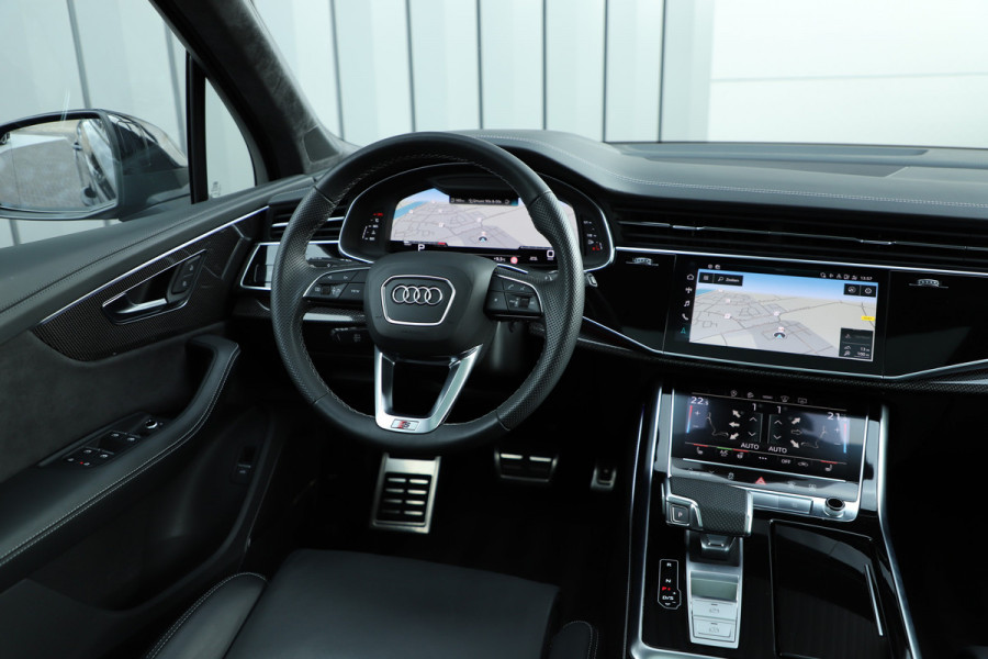 Audi SQ7 4.0 TFSI 507PK Quattro | B&O | 4W-Sturing | Keramische-remmen | Carbon | Lucht-vering | Sfeerverlichting | Matrix-led | Panorama