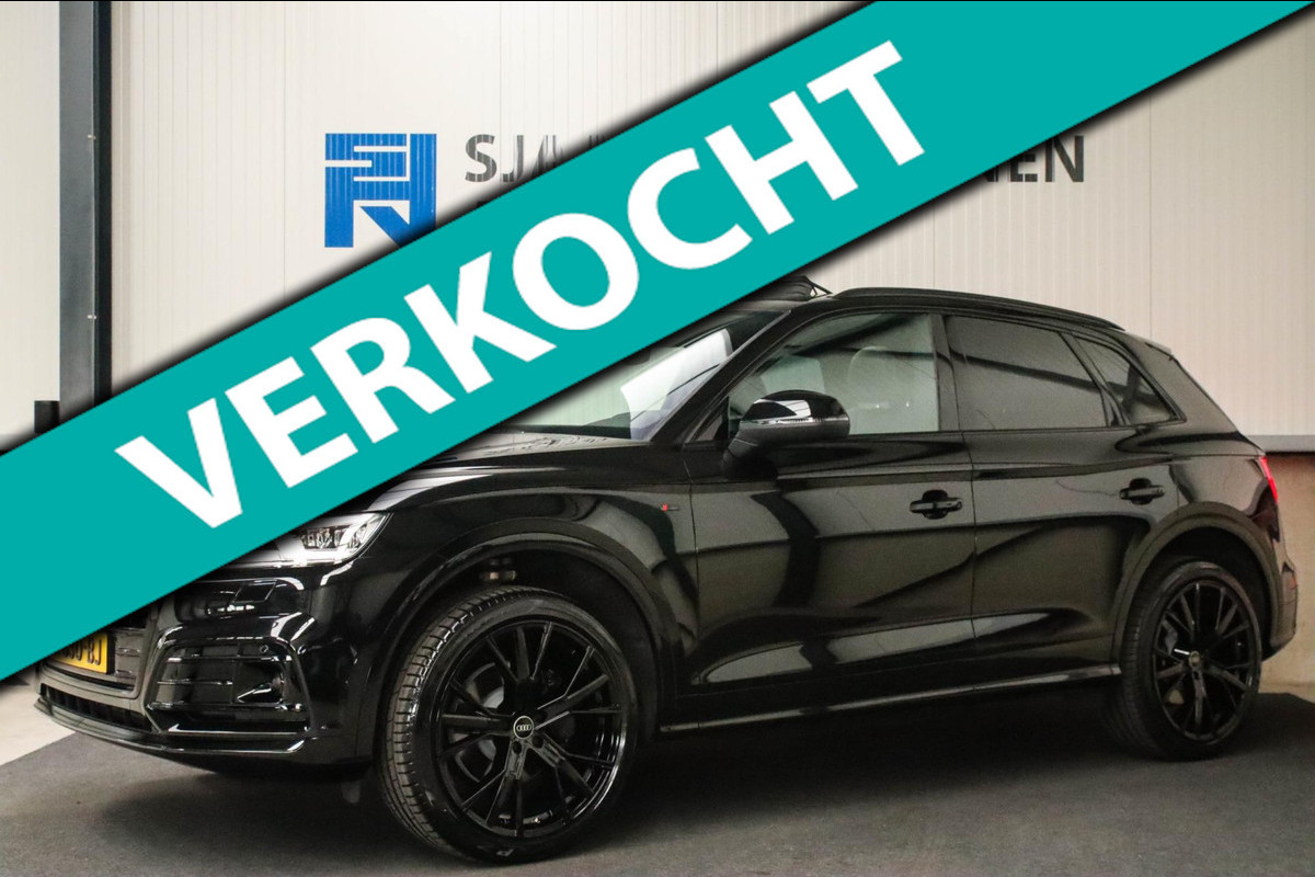 Audi Q5 2.0 TFSI Quattro Pro Line S S-Line 252pk Automaat 1e Eig|DLR|Panoramadak|Virtual Cockpit|Leder|LED Matrix|ACC|Black|21inch