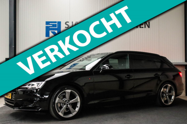 Audi A4 Avant 1.4 TFSI S-line Black Edition Facelift 150pk S-Tronic! 1e Eig|DLR|Virtual Cockpit|Leder elektrisch|LED|ACC|B&O|Black