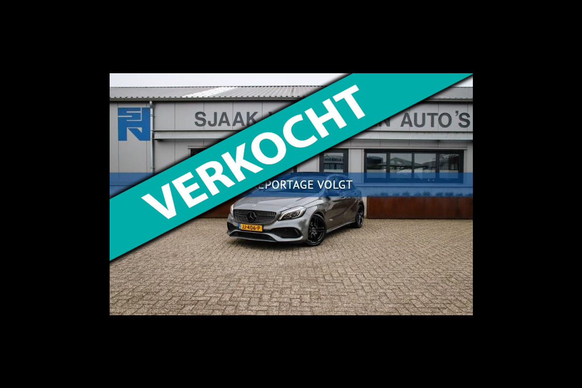 Mercedes-Benz A-Klasse Facelift 180 Sport Edition AMG 7G Automaat 156pk! 1e|NL|DLR|Panoramadak|Leder|NAVI|Stoelverwarming|18inch