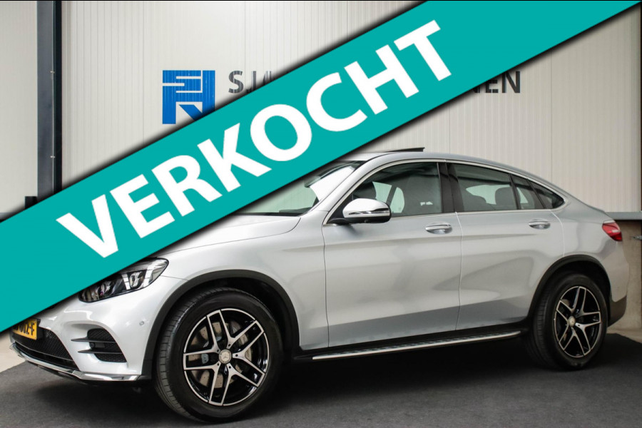 Mercedes-Benz GLC Coupé 250 4MATIC AMG Edition 211pk 9G AUT 2e Eig|NL|DLR|Schuifdak|Leder|LILS LED|360 View|19inch|Trekhaak