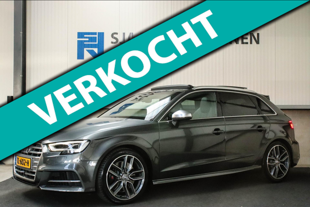 Audi S3 Sportback 2.0TFSI A3 quattro Facelift 310pk S-Tronic! 1e|DLR|Kuipstoelen|Virtual Cockpit|Panoramadak|LED Matrix|B&O|ACC|18