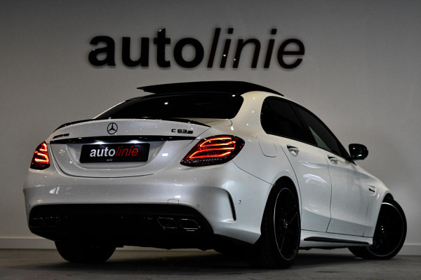 Mercedes-Benz C-Klasse C 63 s AMG, Keramisch, Schaal, Carbon, HUD, 360, ACC, Pano, IWC, Drivers, Burmester, Keyless, Full!