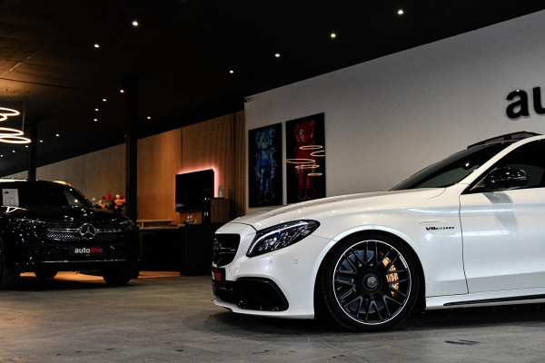 Mercedes-Benz C-Klasse C 63 s AMG, Keramisch, Schaal, Carbon, HUD, 360, ACC, Pano, IWC, Drivers, Burmester, Keyless, Full!