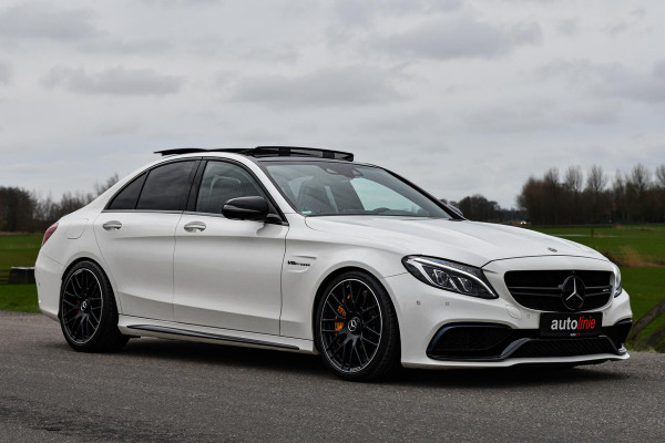 Mercedes-Benz C-Klasse C 63 s AMG, Keramisch, Schaal, Carbon, HUD, 360, ACC, Pano, IWC, Drivers, Burmester, Keyless, Full!