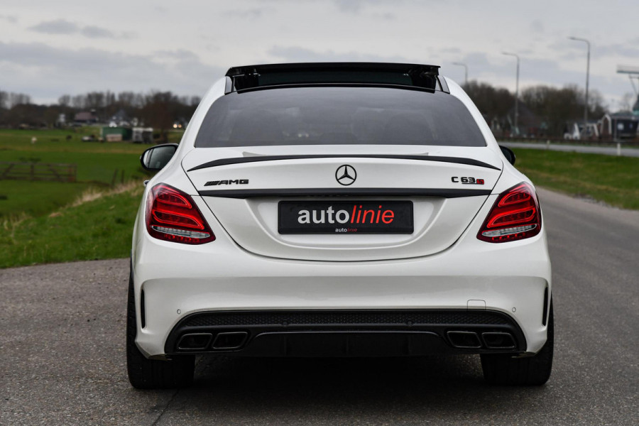 Mercedes-Benz C-Klasse C 63 s AMG, Keramisch, Schaal, Carbon, HUD, 360, ACC, Pano, IWC, Drivers, Burmester, Keyless, Full!