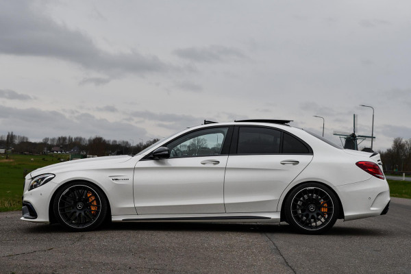 Mercedes-Benz C-Klasse C 63 s AMG, Keramisch, Schaal, Carbon, HUD, 360, ACC, Pano, IWC, Drivers, Burmester, Keyless, Full!