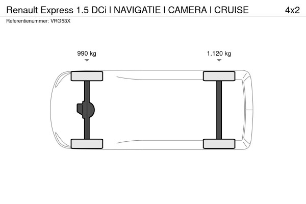 Renault Express 1.5 DCi l NAVIGATIE l CAMERA l CRUISE