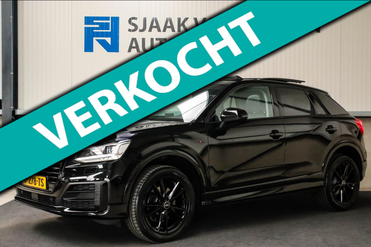 Audi Q2 1.4 TFSI CoD Sport Pro Line S S-line 150pk S-Tronic 1e Eig|Panoramadak|LED Matrix|3D Knippers|Leder|Side Assist|Black Pack