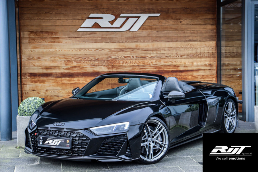 Audi R8 Spyder 5.2 V10 Performance Quattro 620pk **Recaro/Ceramic/B&O/Full Carbon package**