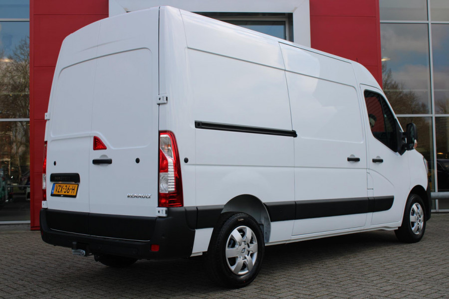 Renault Master T35 2.3 dCi 180PK L2H2 WORK EDITION 3 Z | LINKER ZIJSCHUIFDEUR | TREKHAAK | NAVIGATIE | ACHTERUITRIJ CAMERA | AIRCO | CRUISE CONTROL | MISTLAMPEN VOOR | DODEHOEKDETECTIE |