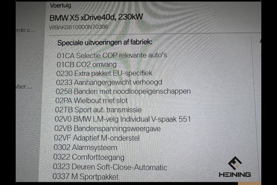 BMW X5 XDRIVE40D M-Pakket Grijs Kenteken Hollandse auto