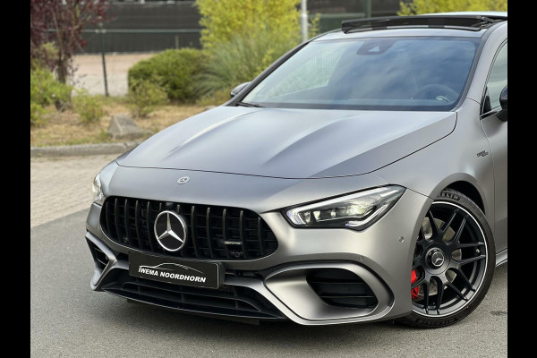 Mercedes-Benz CLA-Klasse 45 S AMG 4MATIC+ 2022 Panoramadak|Burmester®|Keyless|Designo Grey|Matrix|Night pakket II