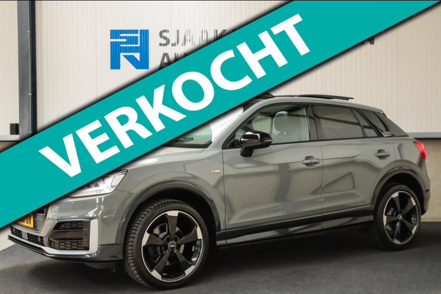 Audi Q2 1.4 TFSI CoD Sport Pro Line S S-line 150pk S-Tronic! 2e Eig|DLR|Panoramadak|Virtual Cockpit|LED|3D Knippers|Leder|Ambiance