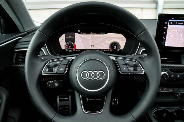 Audi A4 Avant 2.0 TFSI S line Black Edition Facelift S-Tronic 1e Eig|DLR|Panoramadak|Virtual Cockpit|Leder|LED Matrix|Camera|Black