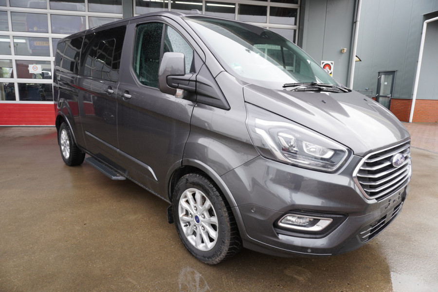 Ford Transit Custom Tourneo 320L 2.0 TDCI 150PK L2H1 Titanium Schuifdeur L/R 9 Persoons Nr. V013 | Airco | Cruise | Navi | Camera | Blis | Xenon