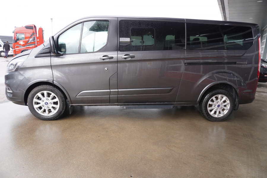 Ford Transit Custom Tourneo 320L 2.0 TDCI 150PK L2H1 Titanium Schuifdeur L/R 9 Persoons Nr. V013 | Airco | Cruise | Navi | Camera | Blis | Xenon