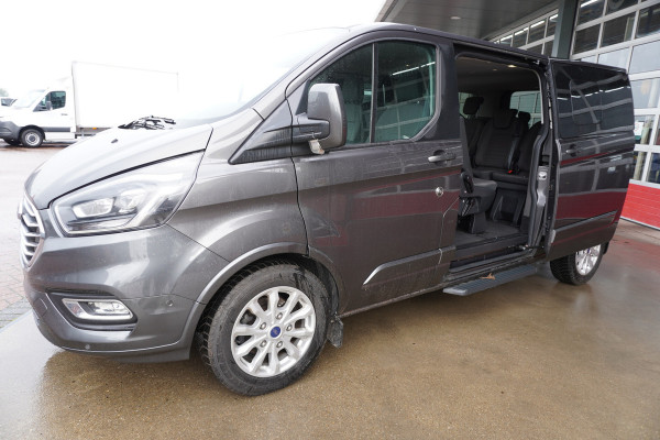 Ford Transit Custom Tourneo 320L 2.0 TDCI 150PK L2H1 Titanium Schuifdeur L/R 9 Persoons Nr. V013 | Airco | Cruise | Navi | Camera | Blis | Xenon