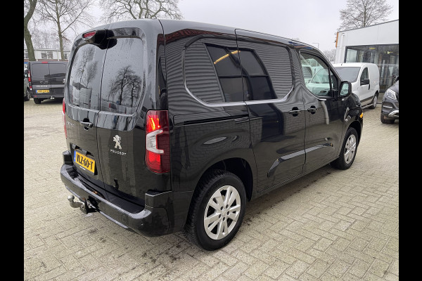 Peugeot Partner 1.5 BlueHDI automaat Asphalt / vaste prijs rijklaar € 15.450 ex btw / lease vanaf € 283 / dubbel schuifdeur / lichtemetalen velgen / airco / cruise / camera / trekhaak !