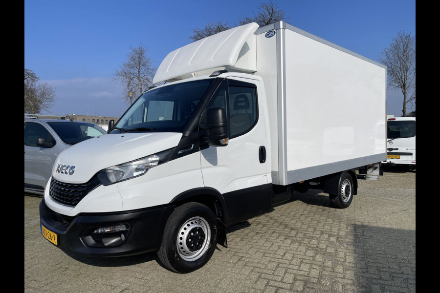 Iveco Daily 35S14 Himatic 8 traps automaat / bakwagen met laadklep / rijklaar € 30.950 ex btw / lease vanaf € 554 / cruise en climate control / standkachel en stoelverwarming